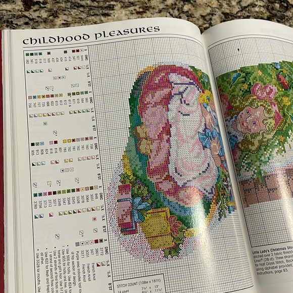 The Stockings Were Hung Embroidery Book with full directions - Picture 10 of 16